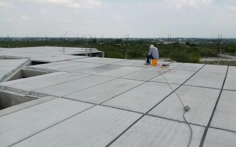Losa Alveolar en obra — vista 3