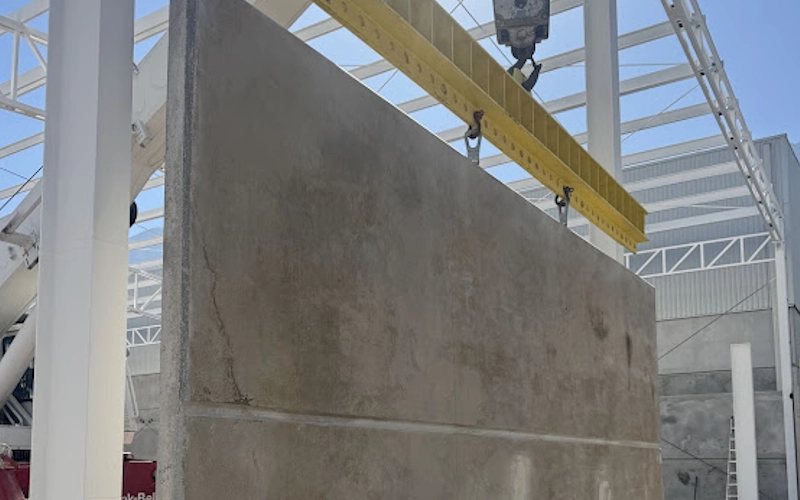 Muro Precolado en obra — vista 3