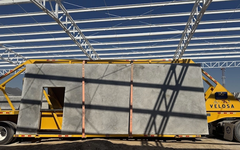 Muro Precolado en obra — vista 4