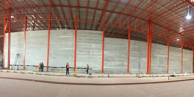 Nave Gonher con muros alveolares Velosa